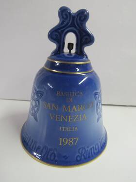 9687 Bing & Grondahl And 1987 Christmas Bell St. Marks Cathedral Venice Italy