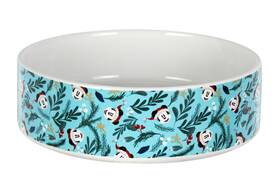 Bioworld 196179565911 Disney Mickey Mouse Mickeys Christmas 6- Inch Ceramic Ramekin Bowl Dish