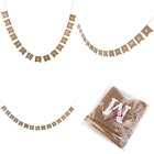 Blg1036342io3f5123 Merry Christmas Bunting Banner Rustic Party Home Decoration 190657783446