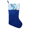Blclu-20 Blues Clues Kids Felt Embossed Christmas Stocking 15.5 Inch Holiday Decor