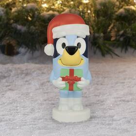 Mo885087 Bluey Led Lighted Christmas Blow Mold 24.01 Inch With Gift Box Holiday Decor 2025