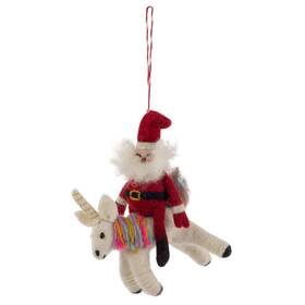 Boston International 704266625273 Felt Christmas Tree Ornament Winter Holiday Hanging Ornaments Decorations For