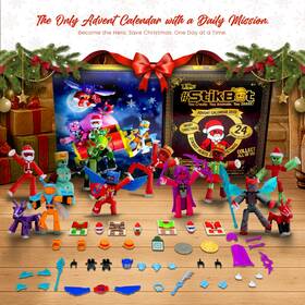 Sb445-ff Branded Stikbot Advent Calendar Christmas Countdown Hero Save With Exclusive S