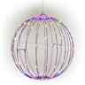 Bst170mc Alpine Corporation Christmas Ornaments Foldable Metal Sphere Led 821559722140