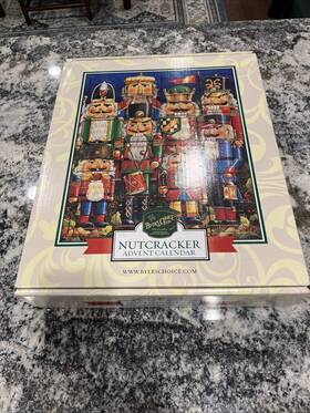 Byers Choice 688524022502 Nutcracker Countdown Advent Calendar Wooden Christmas Large 24 Door