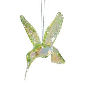C&f Home 008246697145 Hummingbird Christmas Xmas Ornament Green