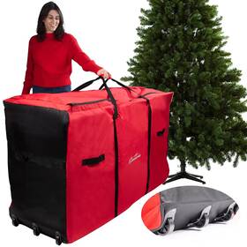Ctsbd-409 Camerons Products Christmas Tree Storage Bag - Rolling W Wheels Fits Up To 9 Ft Tall