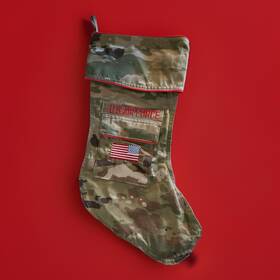 Camosock 638317904607 Air Force Green Camo Christmas Stocking Fabric Camosock. Nice