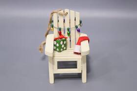 Cape Shore 096164871594 Coastal Beach Adirondack Chair Christmas Tree Holiday Ornament