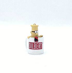 Carlton Cards 661526377047 Dilbert Cup O Caffeine Christmas Tree Ornament Scott Adams