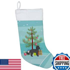 B07z6ywzcq Carolines Treasures Black Maltipoo Christmas Tree Stocking