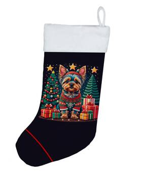 Dac1166cs Carolines Treasures Yorkie Enchanted Christmas Stocking