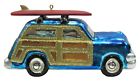 Cbk35590 Christmas By Krebs Coastal Surfboard On Blue Woody 024762355901
