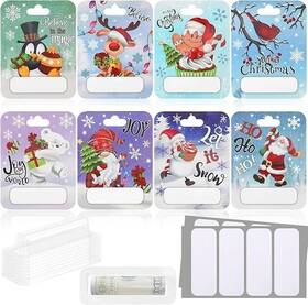 Ccinee 941798096988 8 Pcs Christmas Money Holders For Cash Xmas Cards Holder Ornaments With