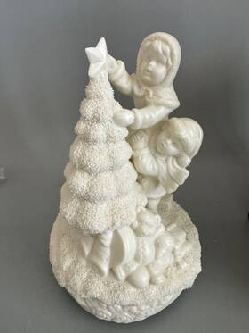 034465 Cedar Creek Collection Musical Tree Plays Inch O Christmas Rotates Euc With Box