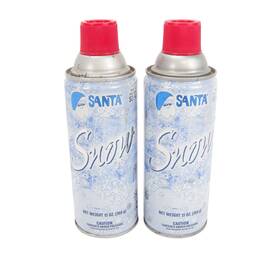 Chase 026301409908 Christmas Decoration Santa Snow Spray 13 Oz 2-pack - Read