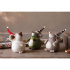 Chb1634 Kalalou Felt Mice With Christmas Hats Set Of 723472087224