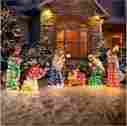 Chd451472 Christmas Decor Nativity Scene Set Lighted Holy Family Outdoor Church Yard Art