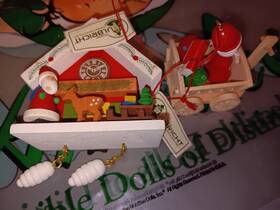 Christian Ulbricht 821692032168 Christmas Ornament-santa Pair Red Cuckoo- And Santa Ornament