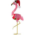 Christmas-home-decoration-3316 Christmas Home Decoration Outdoor In Fluffy Pink Flamingo 747682253316