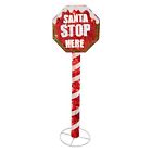Christmas-home-decoration-3804 Christmas Home Decoration Outdoor Crystal Red Stop Sign 747682253804