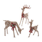 Christmas-home-decoration-3859 Christmas Home Decoration Outdoor Decor Rattan Deer Family 747682253859