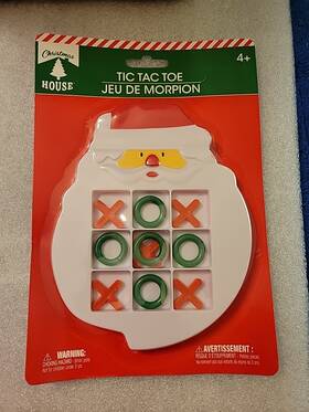Christmas House 639277431127 New Tic Tac Toe Age 4