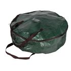 Christmas Ornament Heavy Duty Plastic Bag Storage Container For Wreath 24inchx8inch