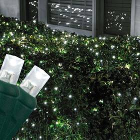 Christmas Palace 106714701971 100 Led Net Lights Great For Shrubs Green Wire 4ftx6ft
