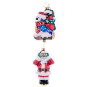Christopher Radko 1021879 Handcrafted European Glass Christmas Tree Decorative Orname