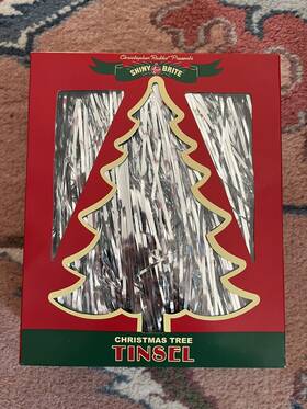 Christopher Radko 645001499110 Shiny Brite Christmas Tree Tinsel