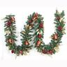 Chzh17616100thd White Plaza Artificial Garland Warm Led 0811740012860