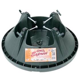 Cinco Plastics Inc 717611200025 Plastic Black Christmas Tree Stand 12 Ft. Maximum Height