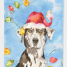 Ck2475chf Carolines Treasures Christmas Lights Catahoula Leopard Dog Flag