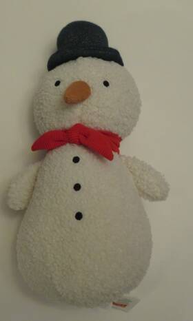 Cloud Island 191907990324 Snowman Christmas Soft Plush Navidad Adorno