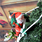 Cmw9617142 Xmas Climbing Santa Claus With Rope Ladder Outdoor Christmas Tree