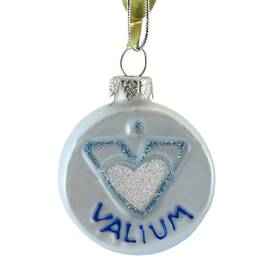 Go8295 Cody Foster 2.00in Xmas Survival Glass Rx Valium Roche Christmas