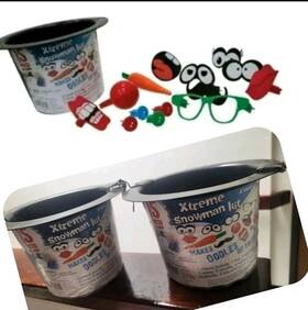 Ft23617c Coop 2 Pack - Xtreme Snowman Kit- Fun Kids Frosty Christmas Snow Decoration