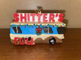00088808 Costume Agent Funny Christmas Tree Ornaments National Lampoon Vacation Chevy Chase Decor