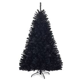 Cm22824 Costway 6ft Hinged Artificial Halloween Christmas Tree Full With Stand