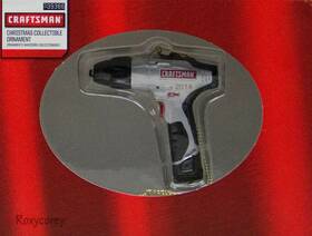 Craftsman 051053489625 2014 Hand Drill Christmas Collectible Tree Ornament Nib