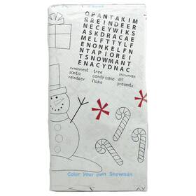 Creating Converting 769748997859 Childrens Christmas Activity Paper Coloring Table Cover Tablecloth