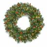 Cw7-306-30wbc1 National Tree Artificial Christmas Wreath Green Crestwood Inch Battery Operated