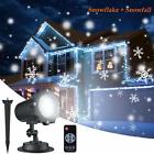 Czgsauetve General Outdoor Snowflakes Led Lights Projector Laser 699957943852