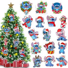 Sidizai005 Dajoan 16pcs Christmas Tree Ornaments Decorations 2024 Hanging