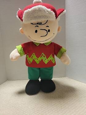 Dan Dee 047475640577 20 Inch Charlie Brown Greeter Peanuts Christmas Porch Holiday Decoration