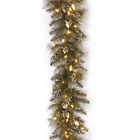 37985862 Dbyh7879 Darby Home Co Glittery Pine Garland With Led 729083329135