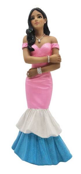 55-55180 December Diamonds Trans Woman Mermaid Christmas Holiday Ornament Numbered Limited Edition