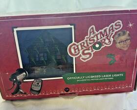 Deck The Home 691054984912 A Christmas Story Officially Licensed Laser Lights Full Motion Light Patterns