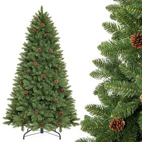 Decoway 810088836282 7ft Artificial Christmas Tree Unlit Green Xmas Pine 6ft 11in